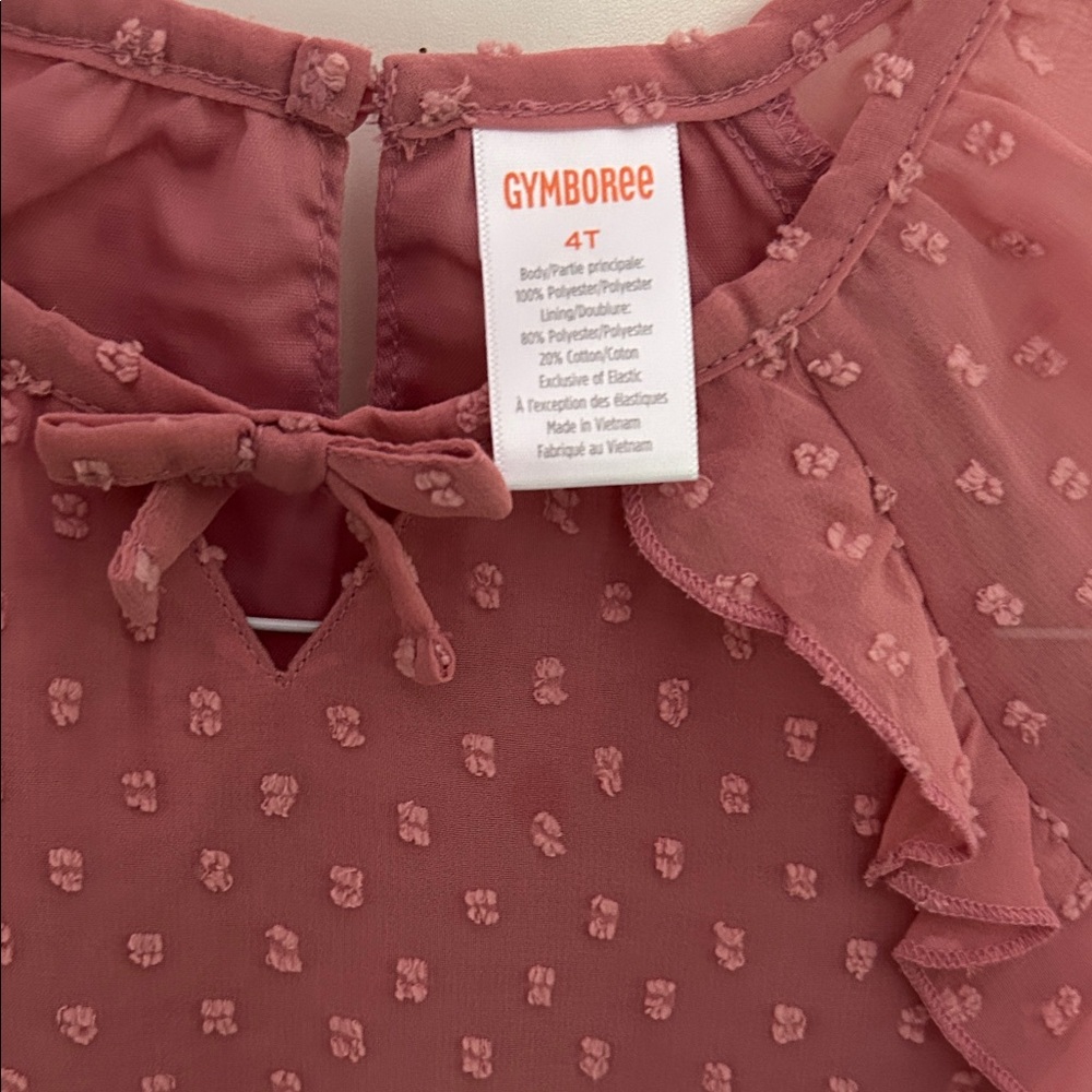 Gymboree Pink Ruffle Dress - Picture 2 of 6